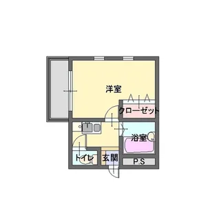 エスティケイビル【3階】の間取り