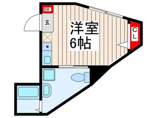 FERIO西一之江【3階】の間取り