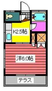 赤羽ハイツ【1階】の間取り