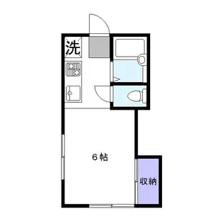 アライハイツ【2階】の間取り