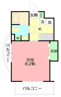 エクセル東海【2階】の間取り