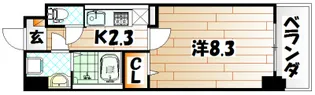 エヴァーグリーンQ【8階】の間取り