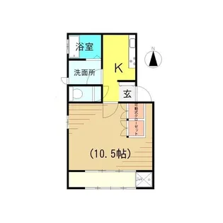 パステリーノ【1階】の間取り