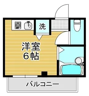セラ聖賢【4階】の間取り