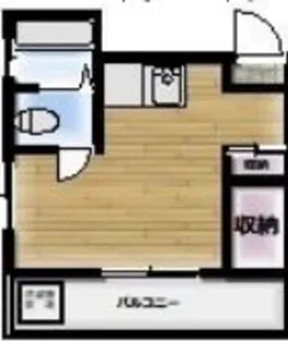 帝京マンション【2階】の間取り