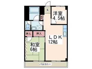 杉浦ビル【3階】の間取り