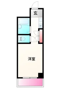 共立リラインス四谷V【1階】の間取り