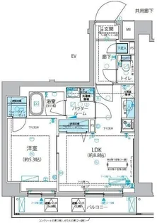 メインステージ板橋志村III【6階】の間取り