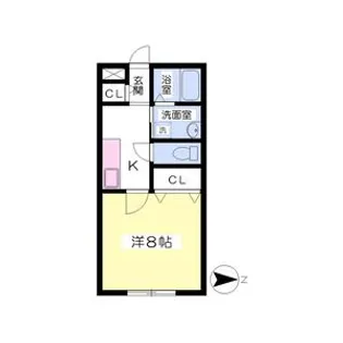 フィオーレFUJI【1階】の間取り