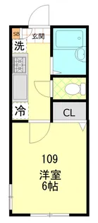 グランドール上北沢【1階】の間取り