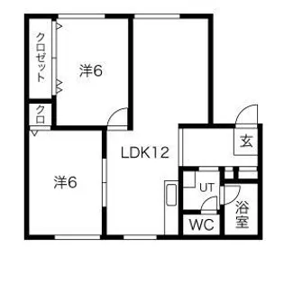 ハイツ幸町【1階】の間取り