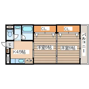 ヒロ・レジデンス柏木【3階】の間取り