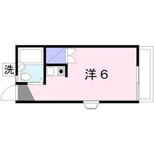 コリーヌヴェルテ弘明寺【1階】の間取り