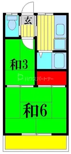 埼玉県さいたま市見沼区大字染谷【アパート】の間取り