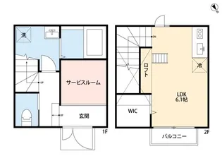ロッソ&レジデンスの間取り