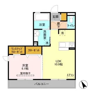 LA PORTE 12Q4【3階】の間取り