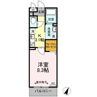 D-room 気仙沼【2階】の間取り