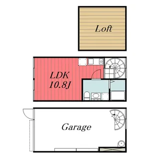 千葉県千葉市中央区生実町【アパート】の間取り