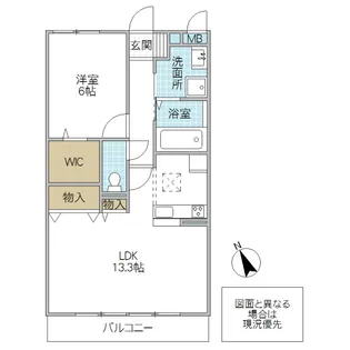 ラウレアコート【1階】の間取り