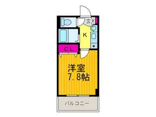 生駒カレッジシティ【3階】の間取り