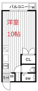 東京都大田区東糀谷3【マンション】の間取り