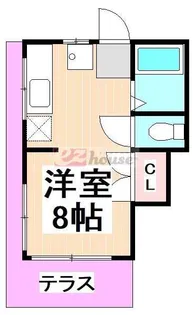 河野アパート【1階】の間取り