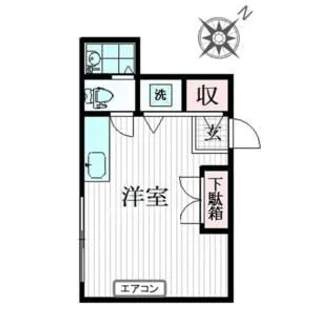 東京都豊島区池袋4【アパート】の間取り