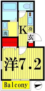 グラン・シャリオ【2階】の間取り