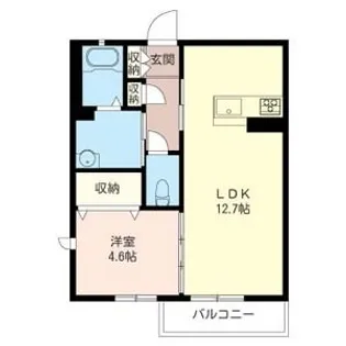 グレイスB【1階】の間取り