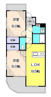 東京都西東京市富士町2【マンション】の間取り