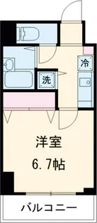 ラ・シード八王子【5階】の間取り