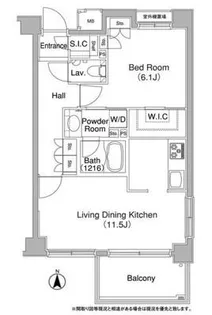 コンフォリア西早稲田【4階】の間取り
