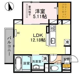 フェアリーフォレスト【3階】の間取り