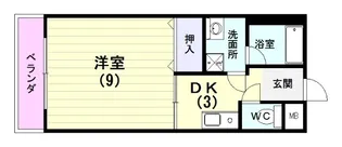 ヴィラエクセル【2階】の間取り