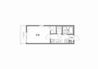 ヒルクレスト【1階】の間取り