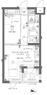 ZOOM中野坂上【3階】の間取り