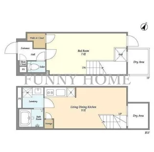 AGRATIO目黒諏訪山の間取り