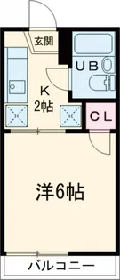 浅間ハイツ【2階】の間取り