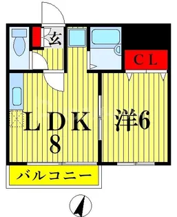 エスポワール21【3階】の間取り
