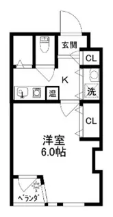 ポセイドン・パティオ【2階】の間取り
