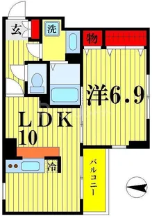 東京都墨田区東駒形4【マンション】の間取り