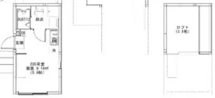 テラス金町【2階】の間取り