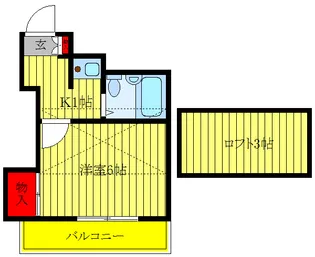 塚原ハイム【2階】の間取り