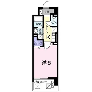 クラシェス尼崎【5階】の間取り