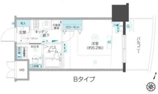 東京都板橋区大山東町【マンション】の間取り