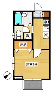 ハイツ舩木II【1階】の間取り