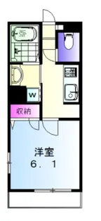 eclat【2階】の間取り