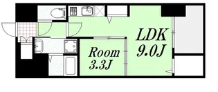 セレニテ本町グランデ【14階】の間取り