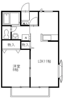 麻布レジデンス【1階】の間取り