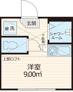 CREARQ(クレアーク)【2階】の間取り